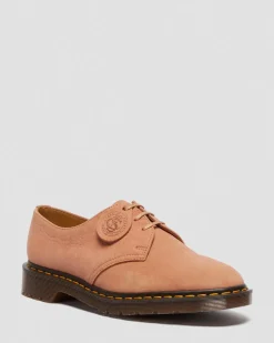 Chaussures 1461 Made in England en cuir nubuck in Rose