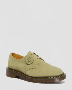 Chaussures 1461 Made in England en cuir nubuck in Vert