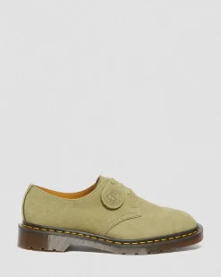 Chaussures 1461 Made in England en cuir nubuck in Vert