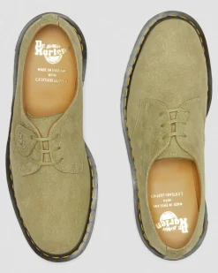 Chaussures 1461 Made in England en cuir nubuck in Vert