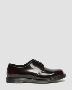 Chaussures Mayfare en cuir Rub Off in Rouge Cherry Red