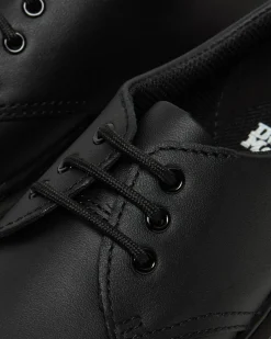 Chaussures 1461 Mono en cuir Softy T Junior in Noir
