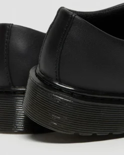 Chaussures 1461 Mono en cuir Softy T Junior in Noir