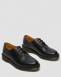 Chaussures 1461 Narrow Plain Welt en cuir Smooth in Noir