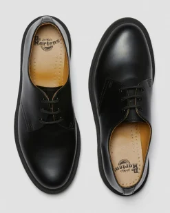 Chaussures 1461 Narrow Plain Welt en cuir Smooth in Noir