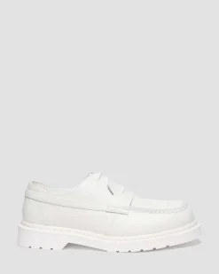 CHAUSSURES 1461 / PENTON MM6 EN CUIR in Blanc