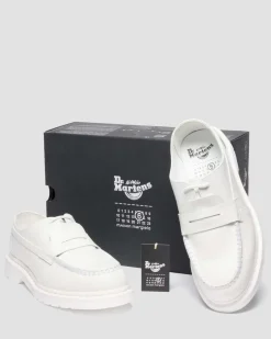 CHAUSSURES 1461 / PENTON MM6 EN CUIR in Blanc