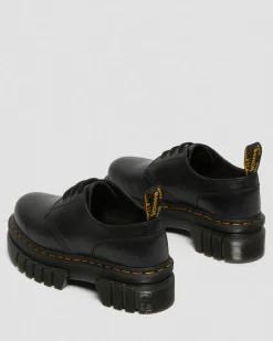 Chaussures plateformes Audrick en cuir Nappa Lux in Noir