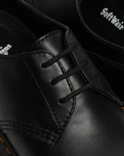 Chaussures plateformes Audrick en cuir Nappa Lux in Noir