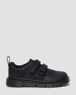 Chaussures Raffe en cuir à brides Junior in Noir
