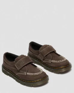Chaussures Raffe en Tumbled Nubuck à brides Junior in Marron Foncé