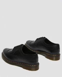Chaussures richelieus 3989 en cuir Smooth in Noir