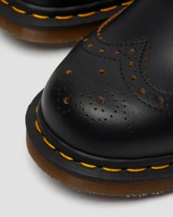 Chaussures richelieus 3989 Vintage en cuir Quilon in Noir