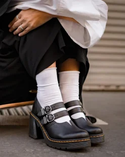 Chaussures à talons Eviee Sendal en cuir in Noir
