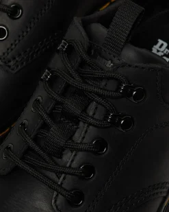 Chaussures utilitaires Reeder en cuir Wyoming in Noir
