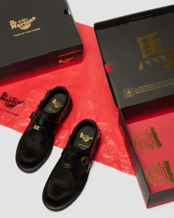 Chaussures 1461 Year of the Horse en cuir in Noir