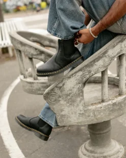 Chelsea boots 2976 en cuir Ambassador in Noir