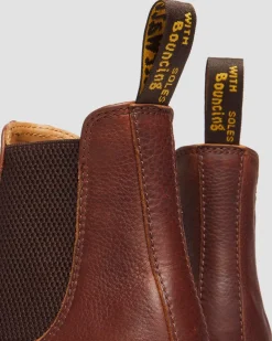 Chelsea boots 2976 en cuir Ambassador in Noix De Cajou