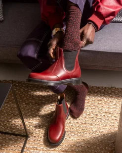 Chelsea boots 2976 en cuir Classic Calf in Bordeaux
