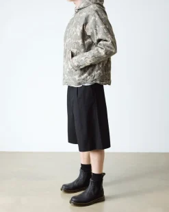 Chelsea boots en cuir Grizzly et fourrure synthétique in Noir