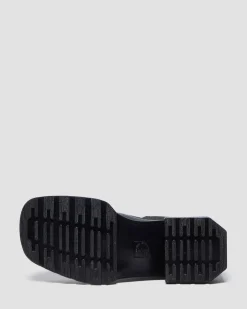 Chelsea boots en cuir Maybole à bout carré in Noir