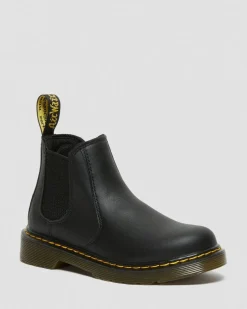 Chelsea boots 2976 en cuir Softy T Junior in Noir