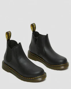 Chelsea boots 2976 en cuir Softy T Junior in Noir