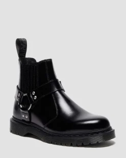 CHELSEA BOOTS 2976 HARNESS EN CUIR ANALINE in Noir