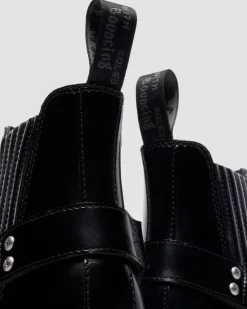 CHELSEA BOOTS 2976 HARNESS EN CUIR ANALINE in Noir