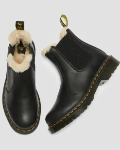 Chelsea Boots 2976 Leonore Doublées de Fourrure Synthétique in Noir