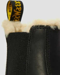Chelsea Boots 2976 Leonore Doublées de Fourrure Synthétique in Noir