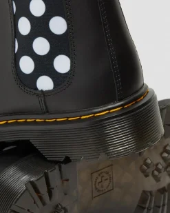 Chelsea Boots 2976 Leonore en Cuir Doublées de Fourrure Synthétique Junior in Noir