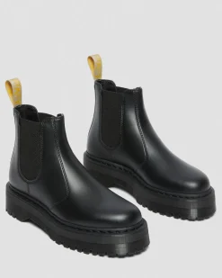 Chelsea boots plateformes 2976 Felix vegan in Noir