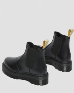 Chelsea boots plateformes 2976 Felix vegan in Noir