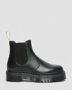Chelsea boots plateformes 2976 Felix vegan in Noir