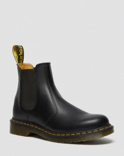 Chelsea boots 2976 Yellow Stitch en cuir Smooth in Noir
