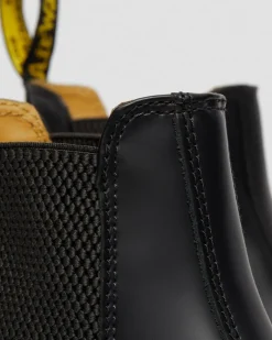 Chelsea boots 2976 Yellow Stitch en cuir Smooth in Noir