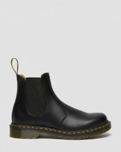 Chelsea boots 2976 Yellow Stitch en cuir Smooth in Noir