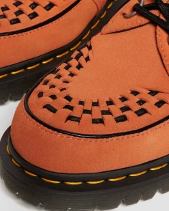 Creepers Ramsey en daim Woven in Orange