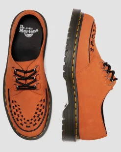 Creepers Ramsey en daim Woven in Orange
