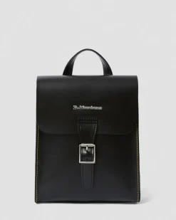 Mini sac à dos en cuirs Kiev et Smooth in Noir
