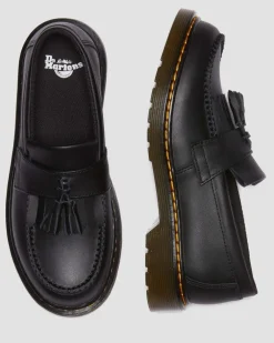 Mocassins Adrian en cuir Junior in Noir