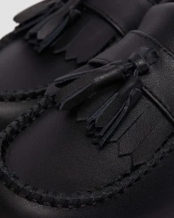 Mocassins Adrian en cuir Junior in Noir