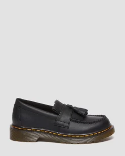 Mocassins Adrian en cuir Junior in Noir