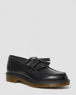 Mocassins Adrian en cuir Smooth à pampilles in Noir