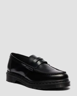 MOCASSINS PENTON EN CUIR SMOOTH MONOCHROME in Noir
