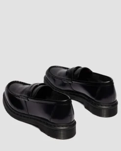 MOCASSINS PENTON EN CUIR SMOOTH MONOCHROME in Noir