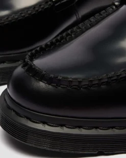 MOCASSINS PENTON EN CUIR SMOOTH MONOCHROME in Noir