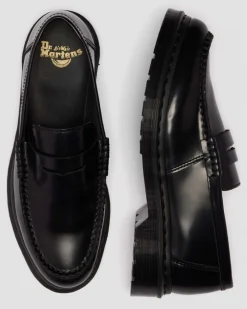 MOCASSINS PENTON EN CUIR SMOOTH MONOCHROME in Noir
