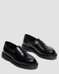 Mocassins Temara en cuir Polished Smooth in Noir